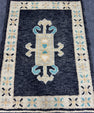 Turkish Oushak Rug 2'4" x 3'1" #24413