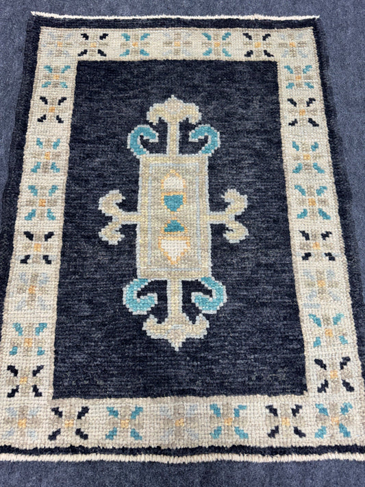 Turkish Oushak Rug 2'4" x 3'1" #24413