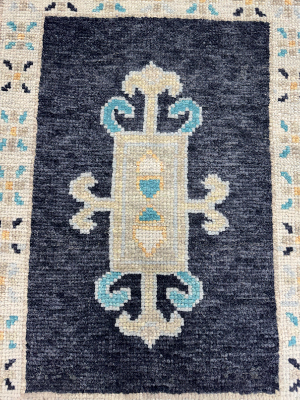 Turkish Oushak Rug 2'4" x 3'1" #24413