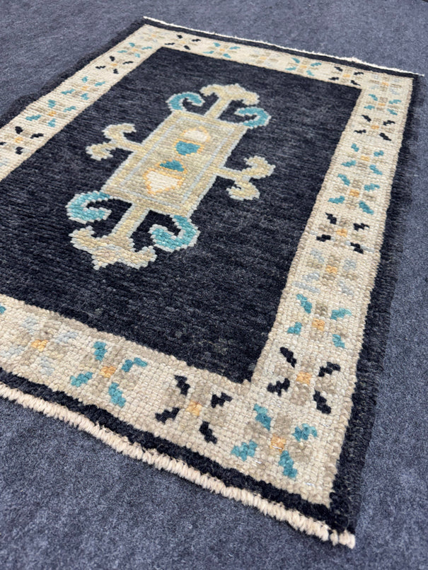 Turkish Oushak Rug 2'4" x 3'1" #24413