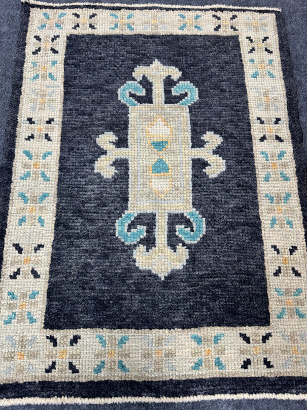 Turkish Oushak Rug 2'4" x 3'1" #24413