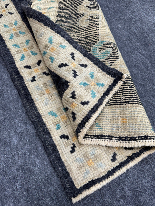Turkish Oushak Rug 2'4" x 3'1" #24413