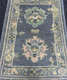 Turkish Oushak Rug 2'3" x 3'2" #24414