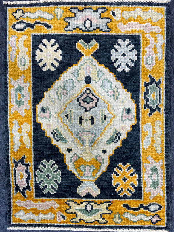 Turkish Oushak Rug 2'2" x 3' #24401