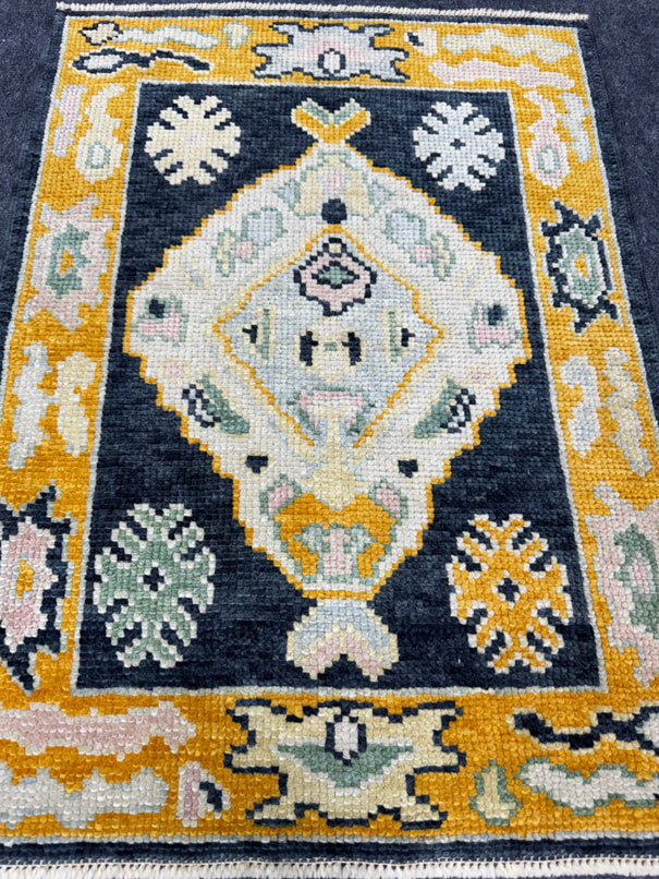Turkish Oushak Rug 2'2" x 3' #24401