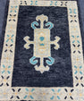 Turkish Oushak Rug 2'4" x 3'1" #24402