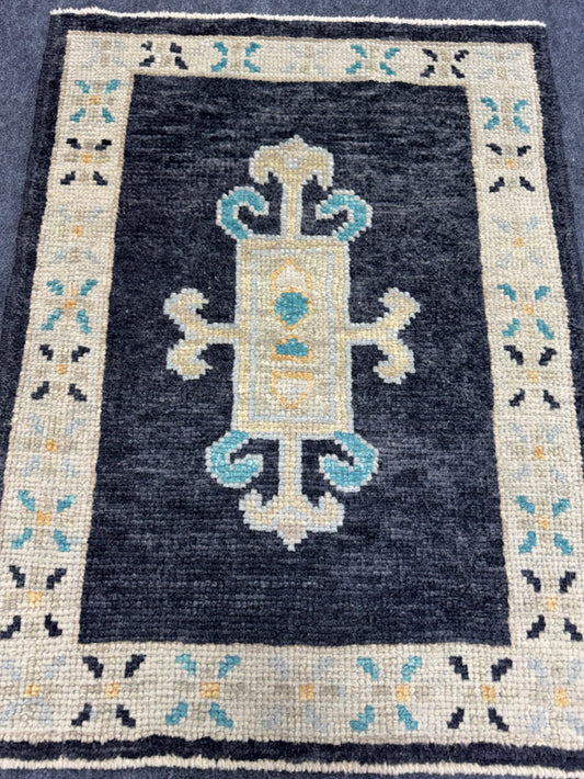 Turkish Oushak Rug 2'4" x 3'1" #24402