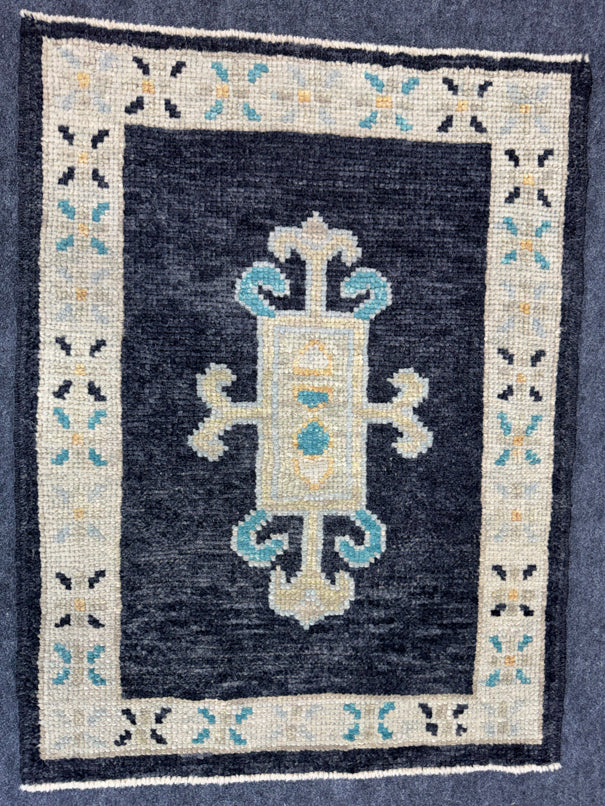 Turkish Oushak Rug 2'4" x 3'1" #24402