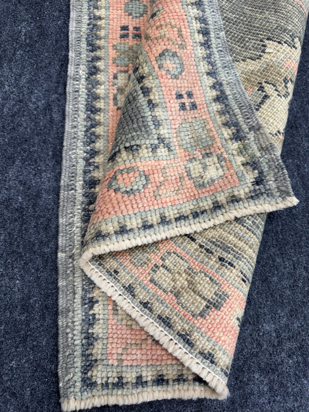 Turkish Oushak Rug 2'3" x 3'4" #24404