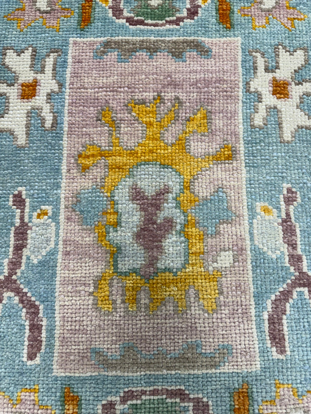 Turkish Oushak Rug 2'2" x 2'10" #24405