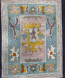 Turkish Oushak Rug 2'2" x 2'10" #24405