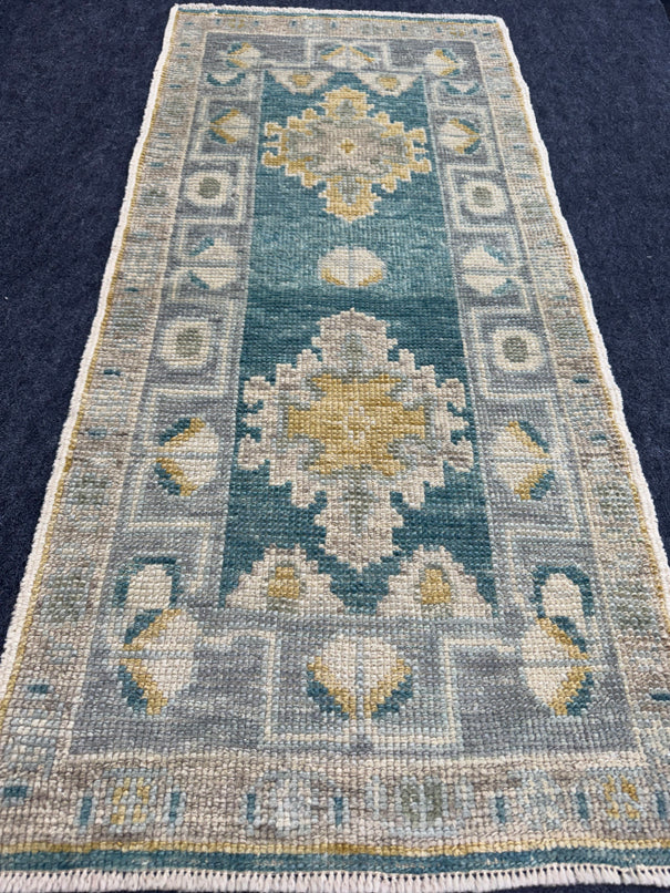 Turkish Oushak Rug 2'2" x 4'10" #24406