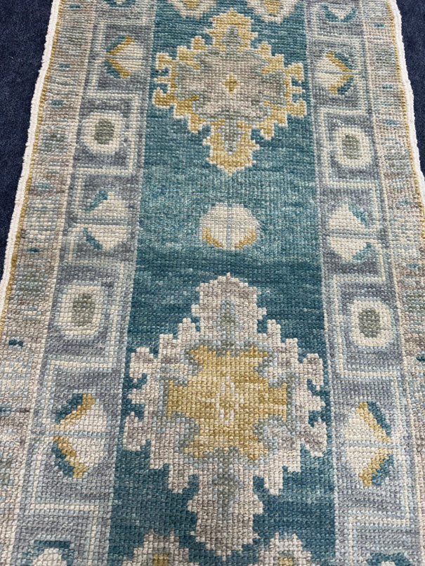 Turkish Oushak Rug 2'2" x 4'10" #24406