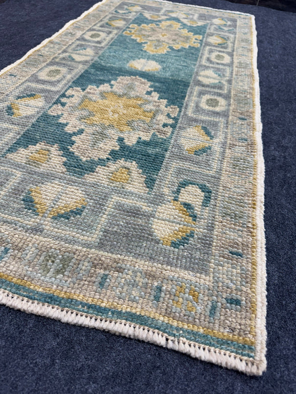 Turkish Oushak Rug 2'2" x 4'10" #24406