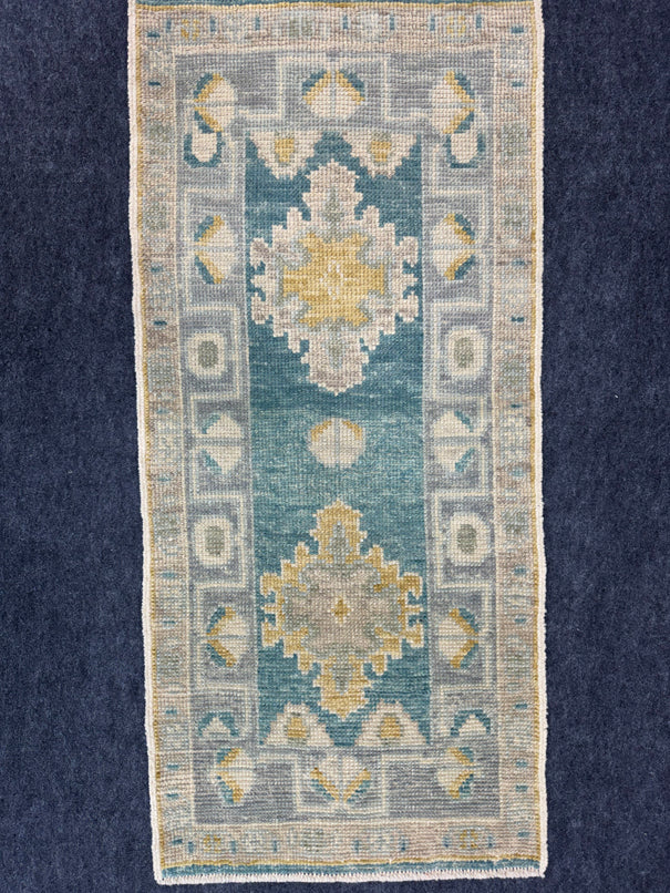 Turkish Oushak Rug 2'2" x 4'10" #24406