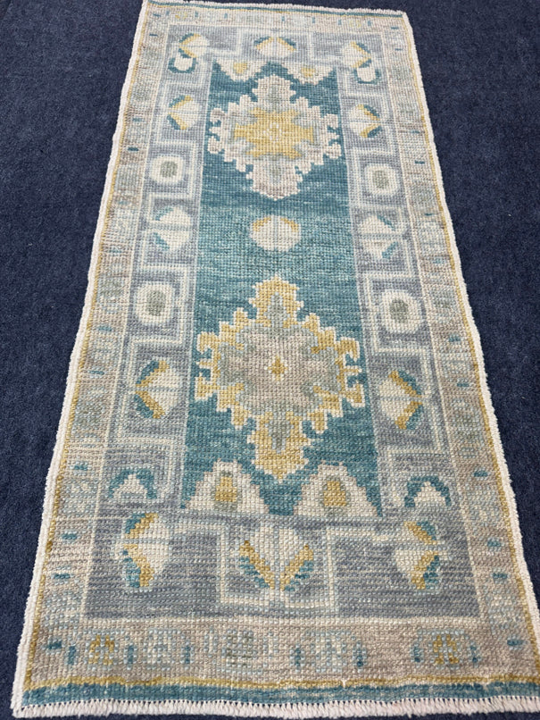 Turkish Oushak Rug 2'2" x 4'10" #24406