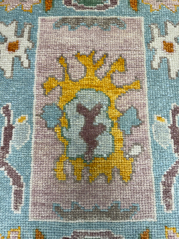 Turkish Oushak Rug 2'3" x 2'11" #24412