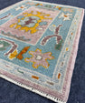 Turkish Oushak Rug 2'3" x 2'11" #24412