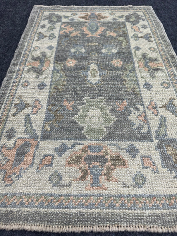 Turkish Oushak Rug 2'2" x 3'4" #24408