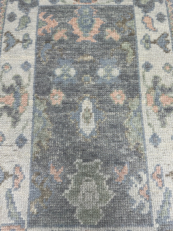 Turkish Oushak Rug 2'2" x 3'4" #24408