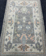 Turkish Oushak Rug 2'2" x 3'4" #24408