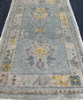 Turkish Oushak Rug 2'2" x 3'5" #24409
