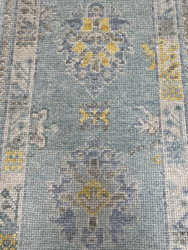 Turkish Oushak Rug 2'2" x 3'5" #24409