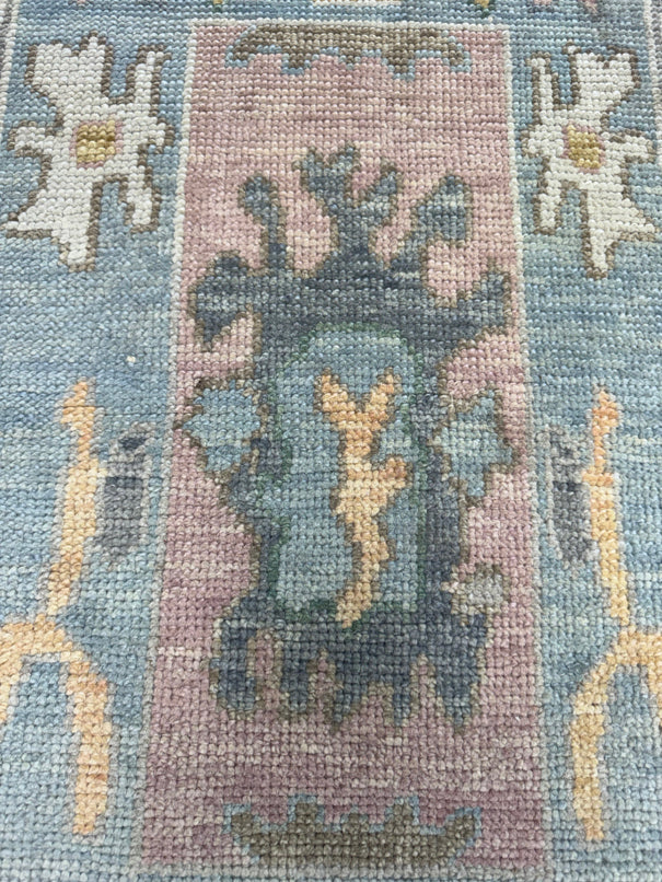 Turkish Oushak Rug 2'1" x 3'4" #24410