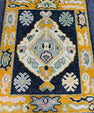 Turkish Oushak Rug 2'3" x 2'10" #24411