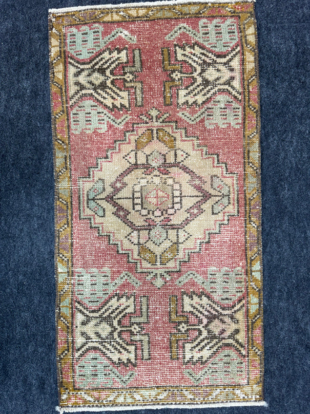 Turkish Yastik Rug  1'8" x  3'1" #24397