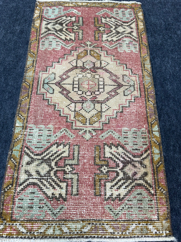 Turkish Yastik Rug  1'8" x  3'1" #24397