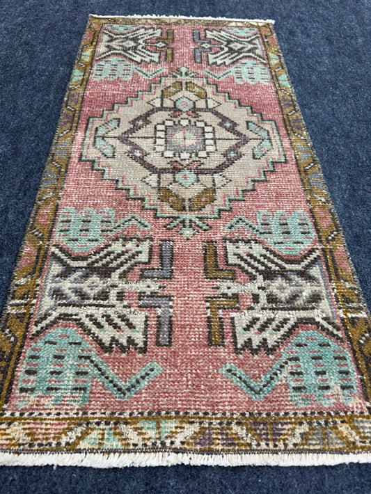 Turkish Yastik Rug  1'6" x  3'1" #24398