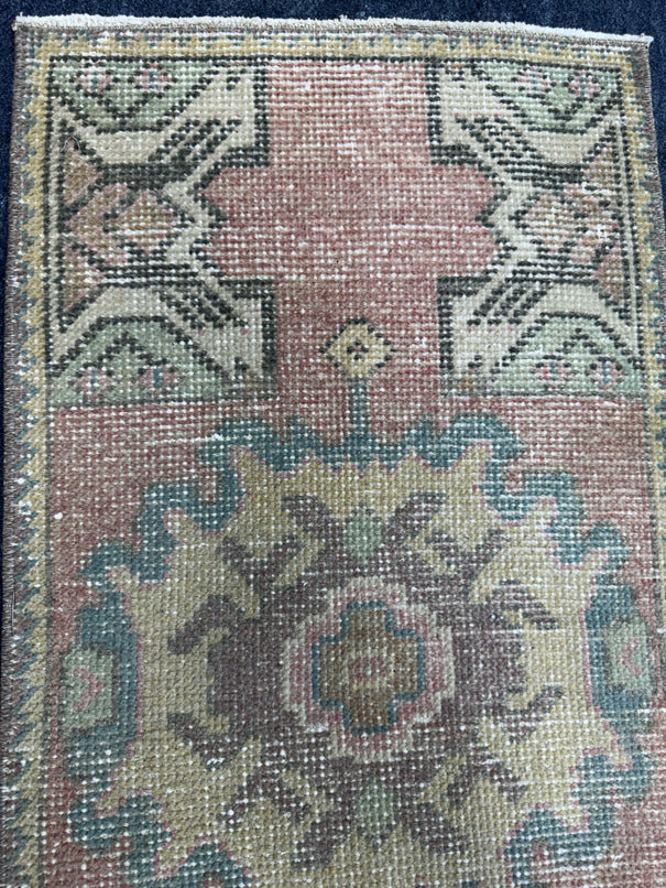 Turkish Yastik Rug  1'6" x  3' #24385