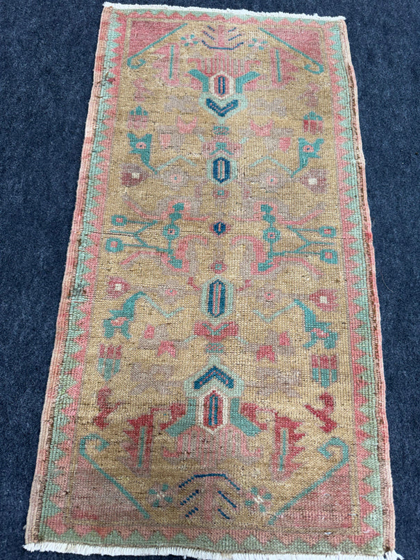 Turkish Yastik Rug  1'8" x  3'1" #24383