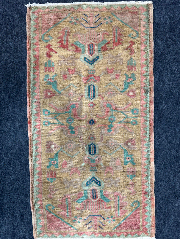 Turkish Yastik Rug  1'8" x  3'1" #24383