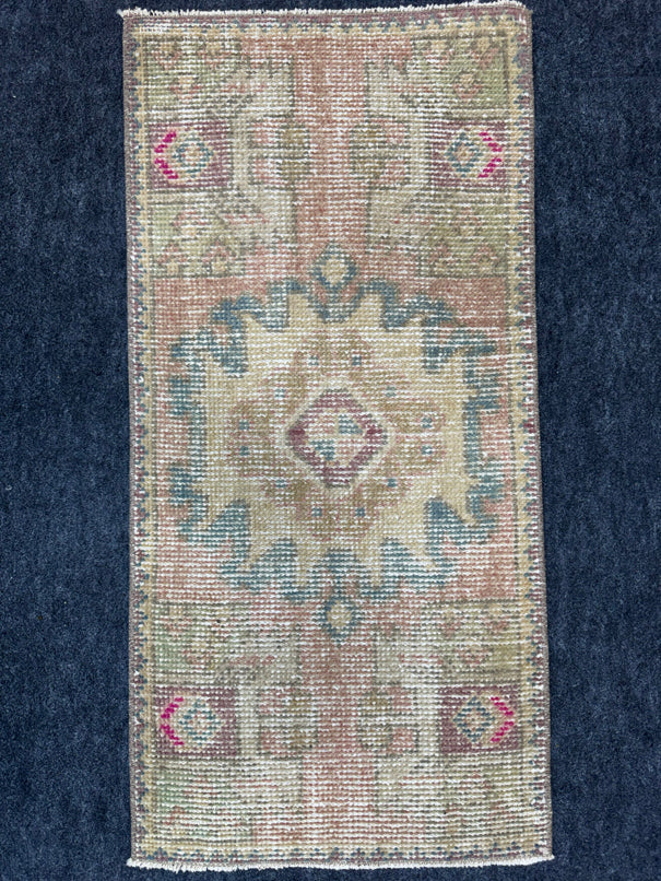 Turkish Yastik Rug  1'7" x  3'3" #24379
