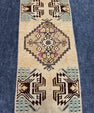 Turkish Yastik Rug  1'3" x  2'8" #24377