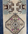 Turkish Yastik Rug  1'3" x  2'8" #24377