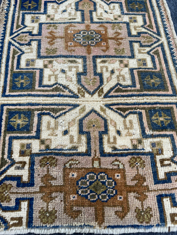 Turkish Yastik Rug  1'8" x  2'2" #24372