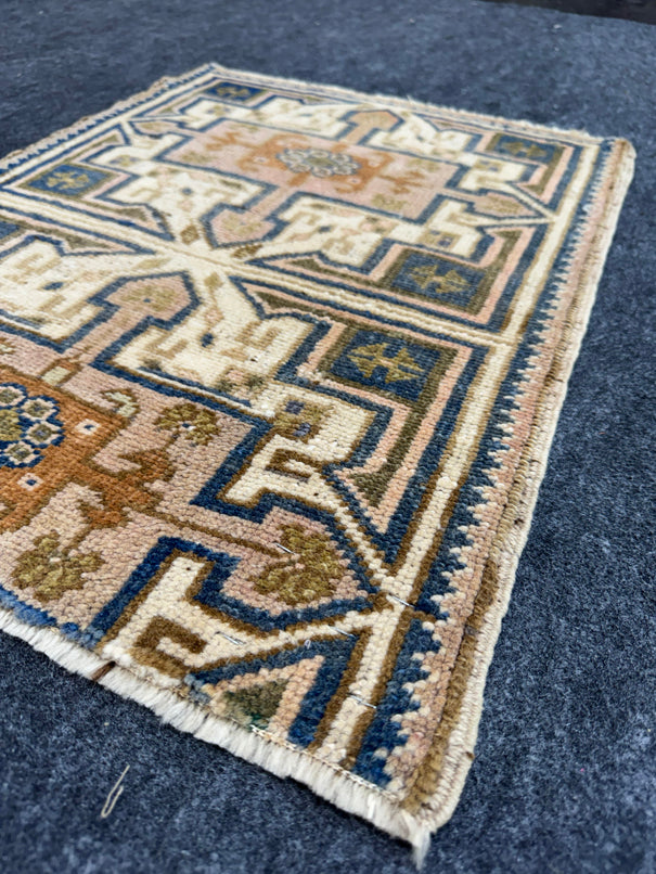 Turkish Yastik Rug  1'8" x  2'2" #24372