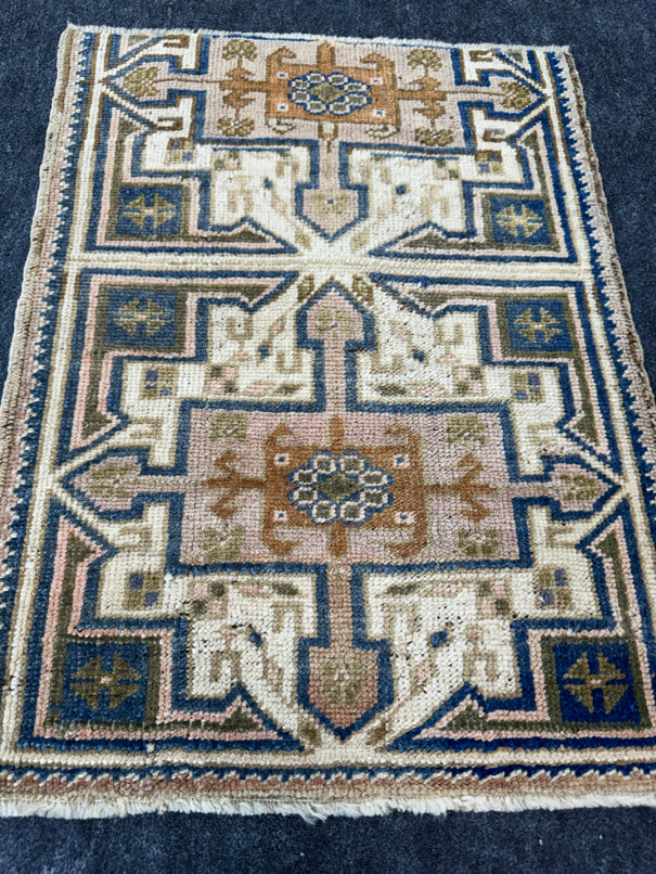 Turkish Yastik Rug  1'8" x  2'2" #24372