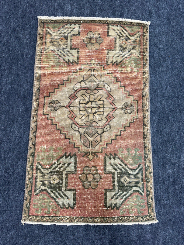Turkish Yastik Rug  1'8" x  2'10" #24364