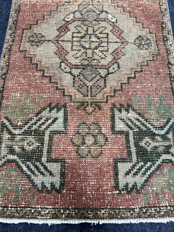 Turkish Yastik Rug  1'8" x  2'10" #24364