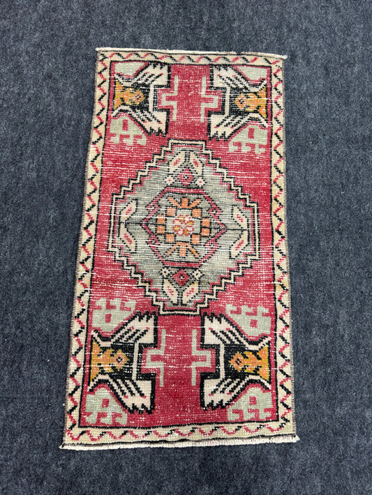 Turkish Yastik Rug  1'7" x  3' #24356