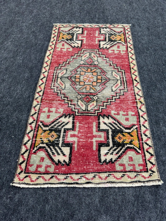 Turkish Yastik Rug  1'7" x  3' #24356