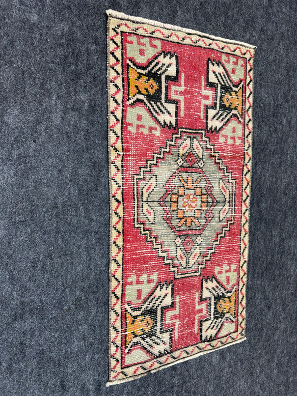 Turkish Yastik Rug  1'7" x  3' #24356