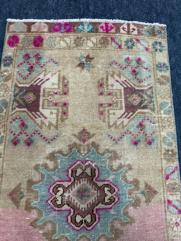 Turkish Yastik Rug  1'8" x  3'5" #24361
