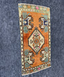 Turkish Yastik Rug  1'5" x  2'9" #24350