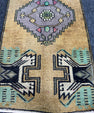 Turkish Yastik Rug  1'5" x  3'1" #24348