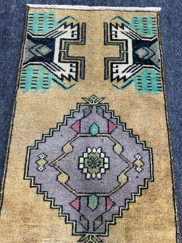 Turkish Yastik Rug  1'5" x  3'1" #24348